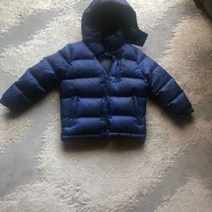 Ralph Lauren little boys winter puffer coat.